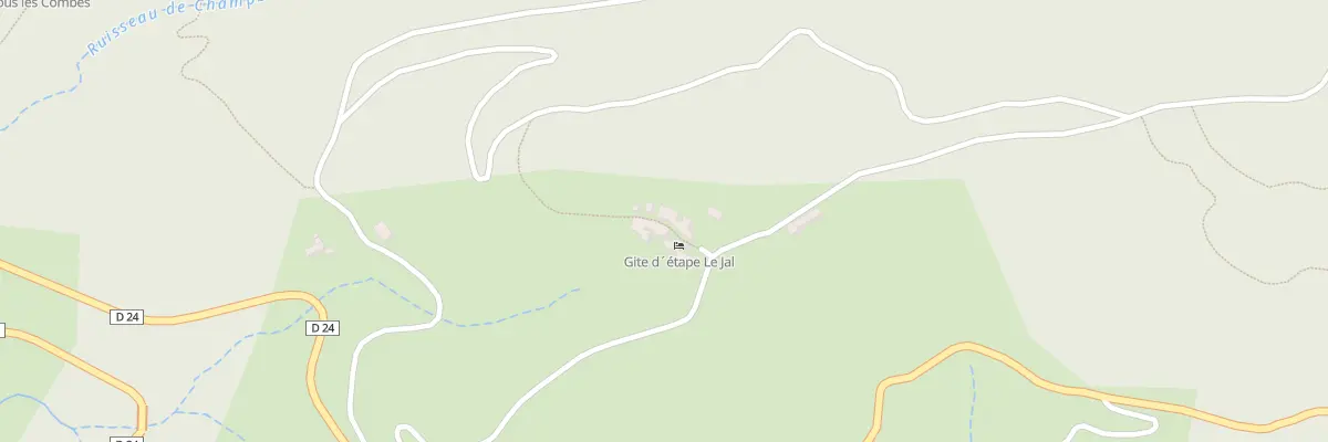 Plan du 5034 Le Jal à Rocles