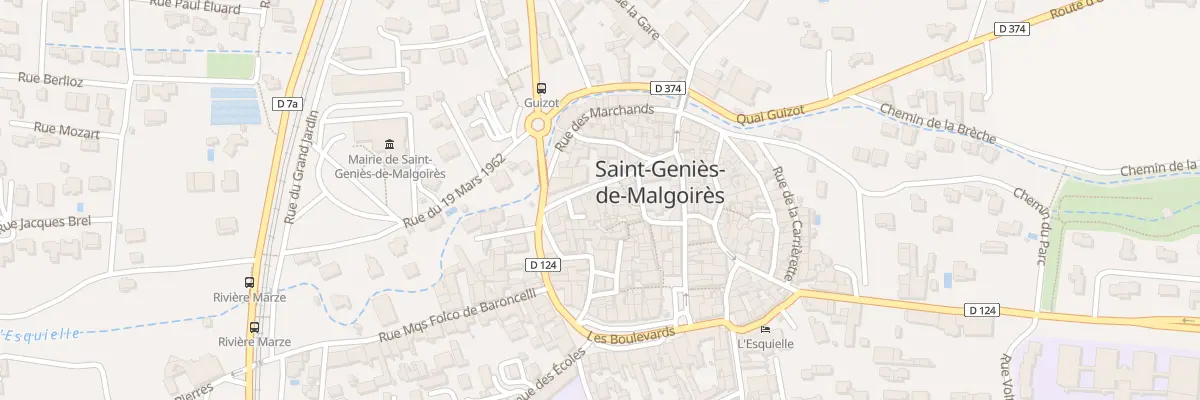 Plan du 5223 Rue de la Tournelle à Saint-Geniès-de-Malgoirès