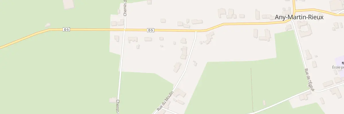 Plan du 6 Rue du Moulin à Any-Martin-Rieux