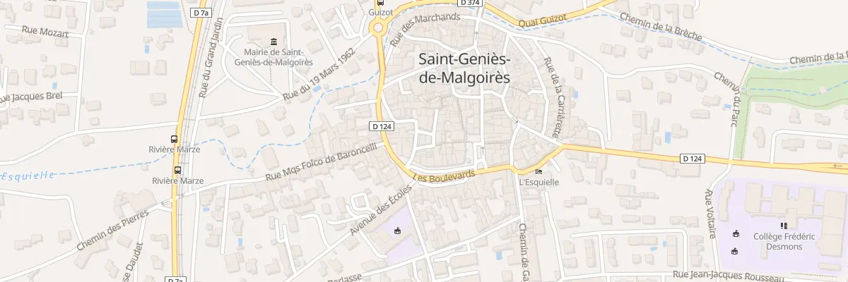 Plan du 4 Pl du Château à Saint-Geniès-de-Malgoirès