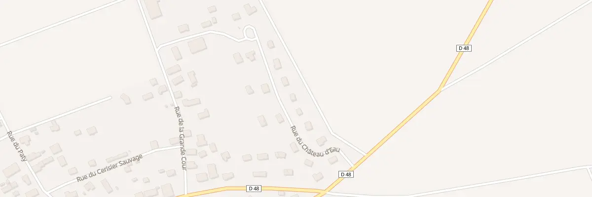 Plan du 8 Rue du Château d’Eau à Laubressel