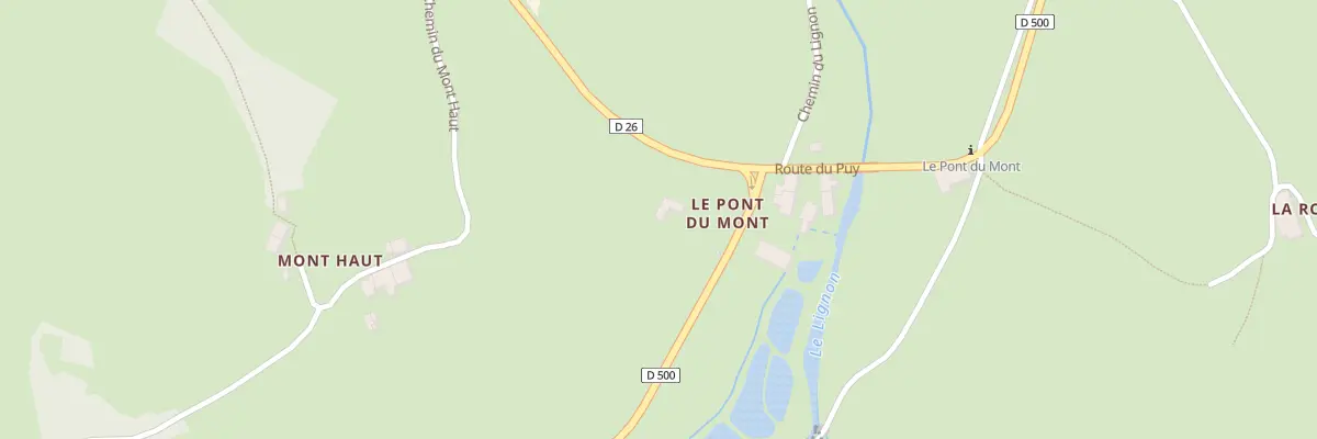 Plan du 1353 Rte du Puy à Fay-sur-Lignon