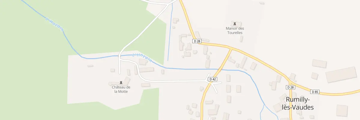 Plan du 7 Rte de Saint Parres à Rumilly-lès-Vaudes