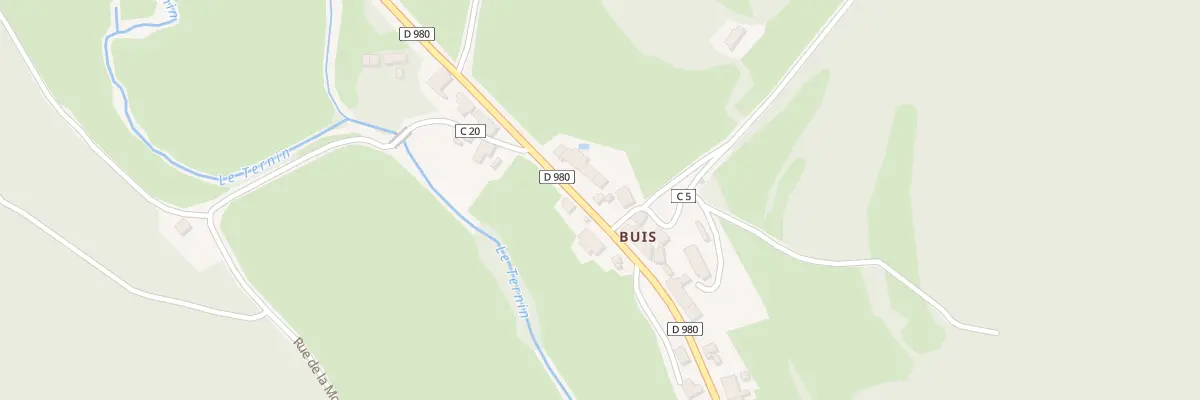 Plan du 2461 Rte Michel de Chaugy à Chissey-en-Morvan