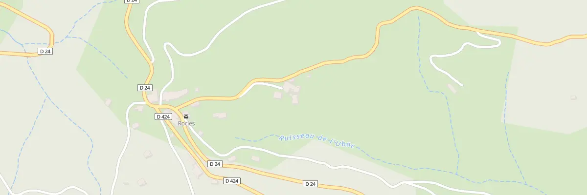 Plan du 5032 Le Barbier à Rocles