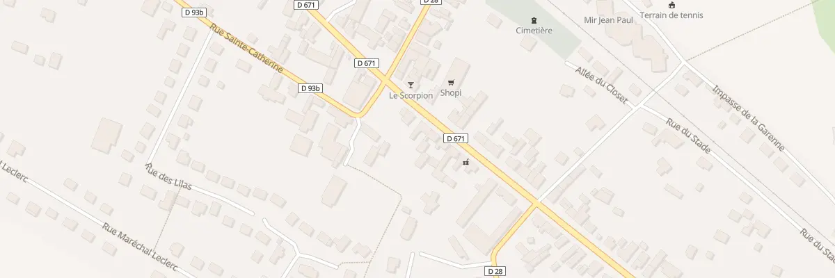 Plan du 3 Rue Francois Mothré à Saint-Parres-lès-Vaudes