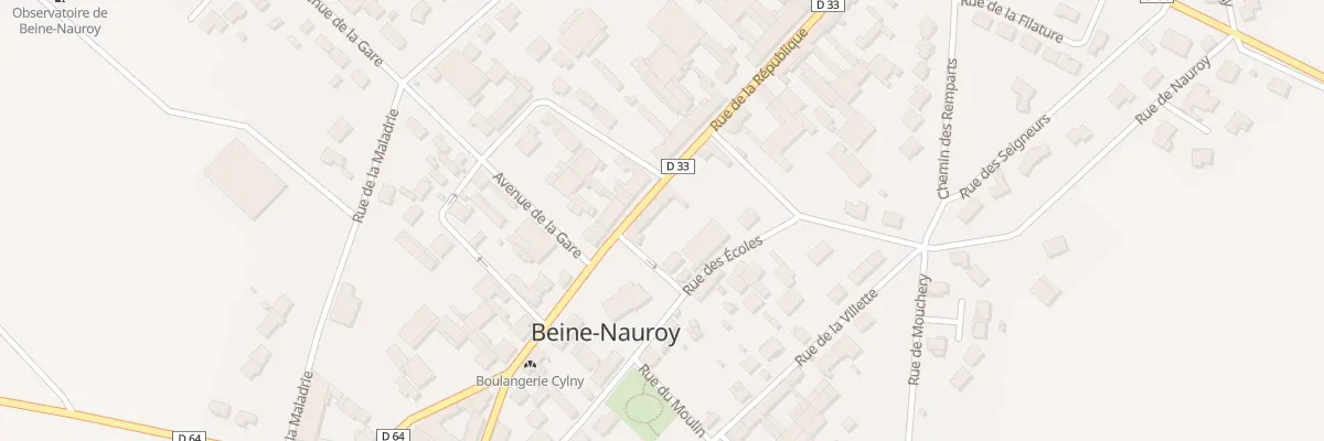 Plan du 4 Rue de la République à Beine-Nauroy