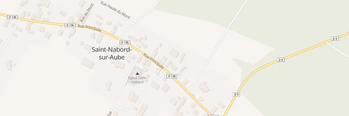 Plan du 43 Rue Principale à Saint-Nabord-sur-Aube