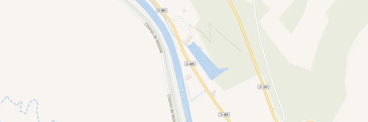 Plan du 25 Rte d’Ancy-le-franc à Ravières