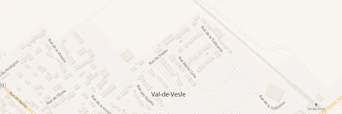 Plan du 4 Rue de la Tene à Val-de-Vesle