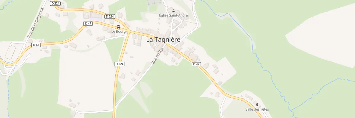 Plan du 160 Rue des Cinq Foires à La Tagnière