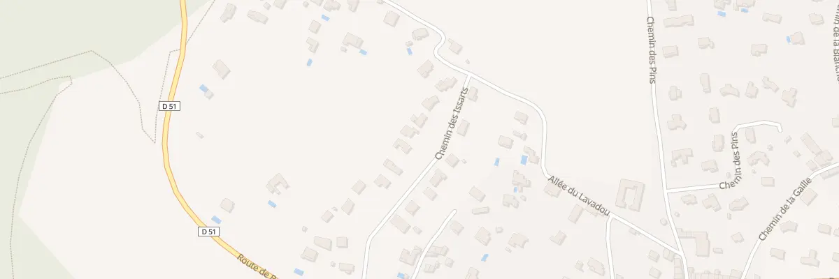 Plan du 17 Les Issarts et Roubiague à Saint-Victor-de-Malcap