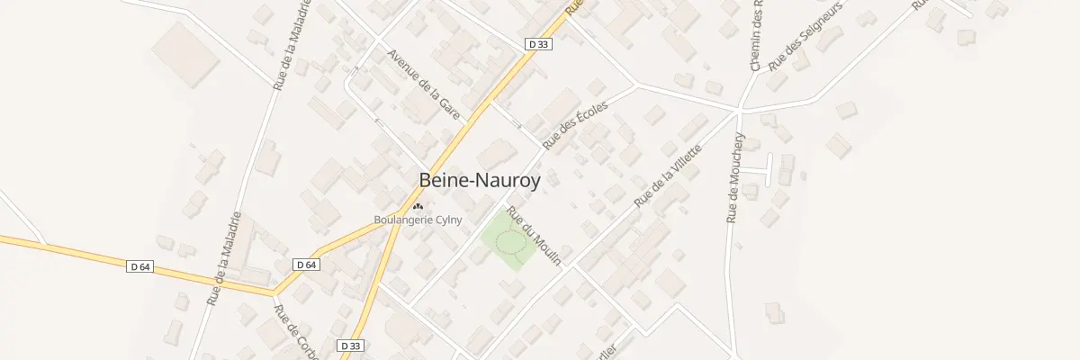 Plan du 6 Rue des Ecoles à Beine-Nauroy