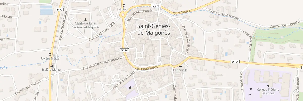 Plan du 5244 Rue des Arceaux à Saint-Geniès-de-Malgoirès