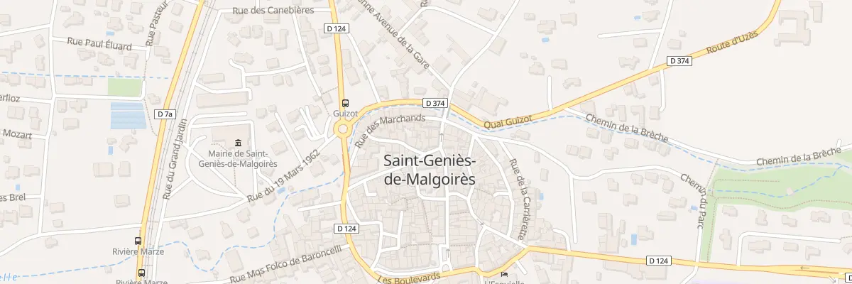 Plan du 21 Rue de la Tournelle à Saint-Geniès-de-Malgoirès