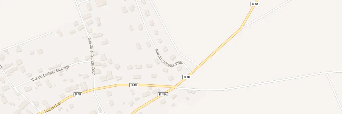 Plan du 2 Rue du Château d’Eau à Laubressel