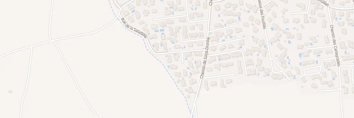 Plan du 4 Rue de la Saladelle à Clarensac