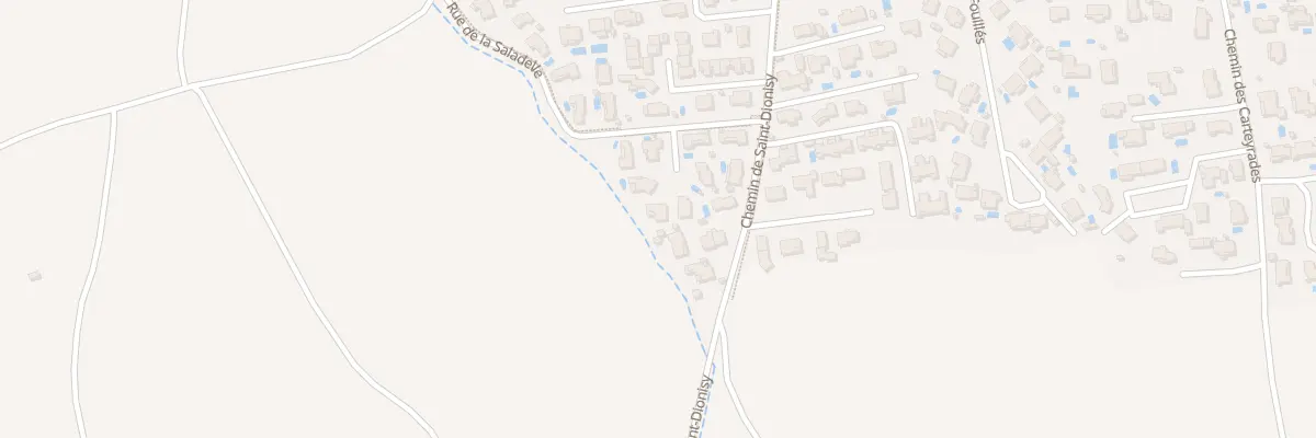 Plan du 8 Rue de la Saladelle à Clarensac