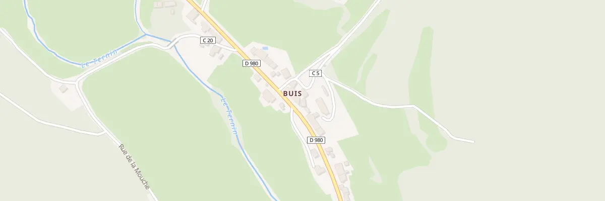 Plan du 2525 Rte Michel de Chaugy à Chissey-en-Morvan