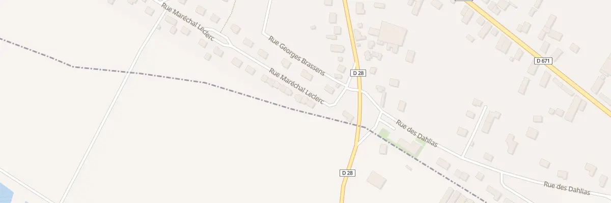 Plan du 55 Rue Maréchal Leclerc à Saint-Parres-lès-Vaudes