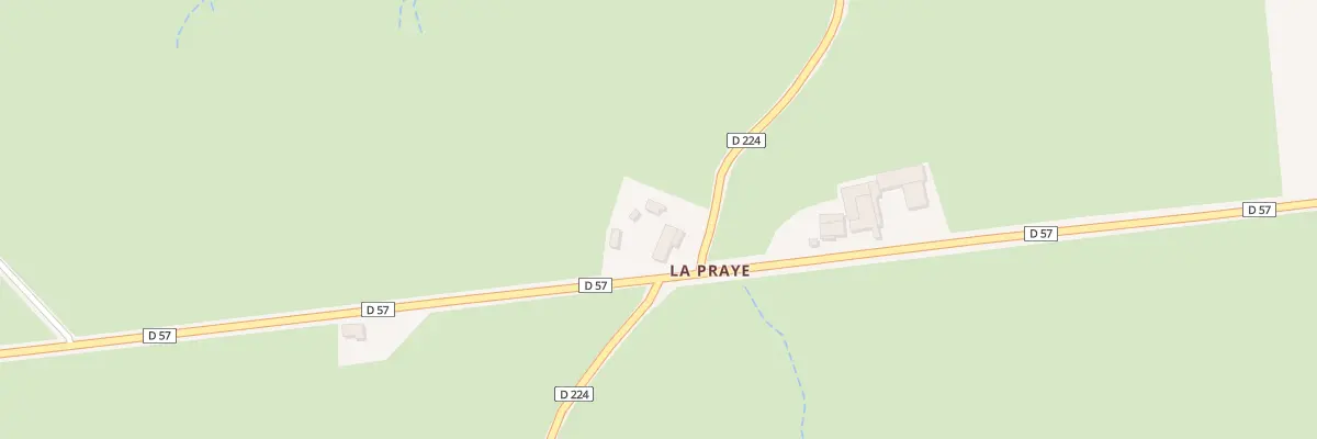 Plan du 6340 La Praye à Saint-Eugène