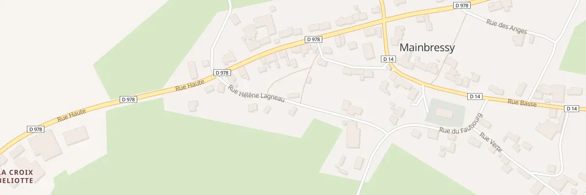 Plan du 2 Rue Helene Lagneau à Rocquigny
