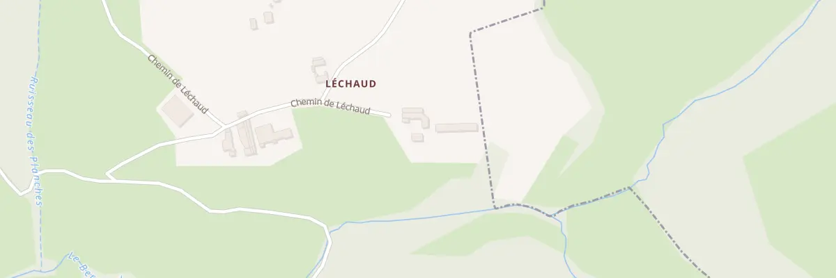 Plan du 5499 Lechaud à Saint-Marcel-de-Félines