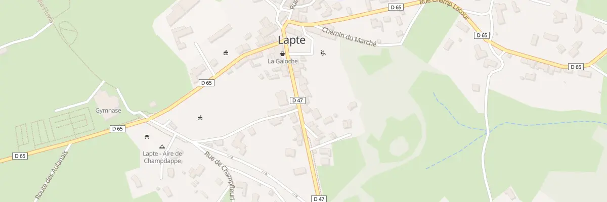 Plan du 5014 Le Bourg à Lapte