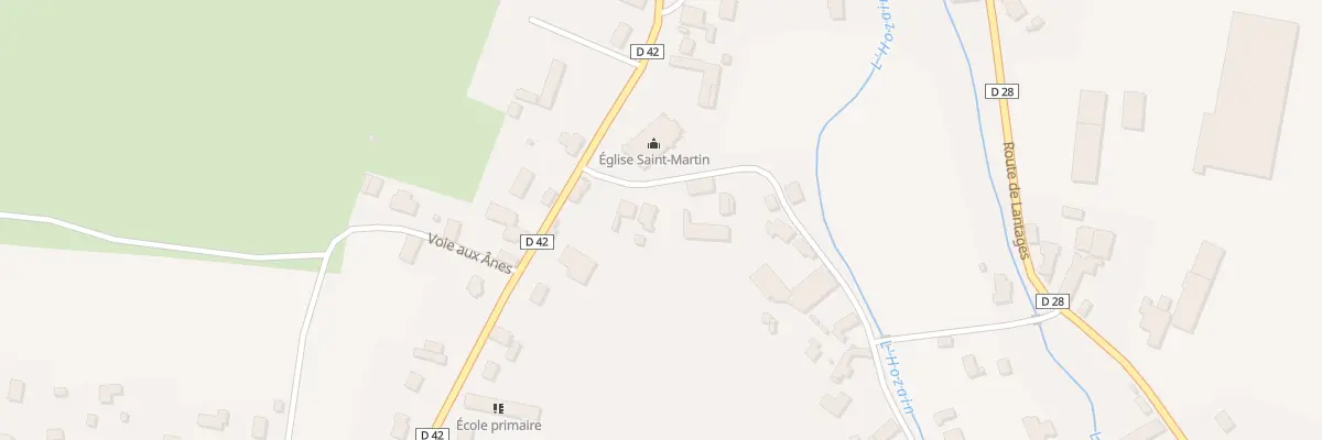 Plan du 4 Rte du Long du Bois à Rumilly-lès-Vaudes