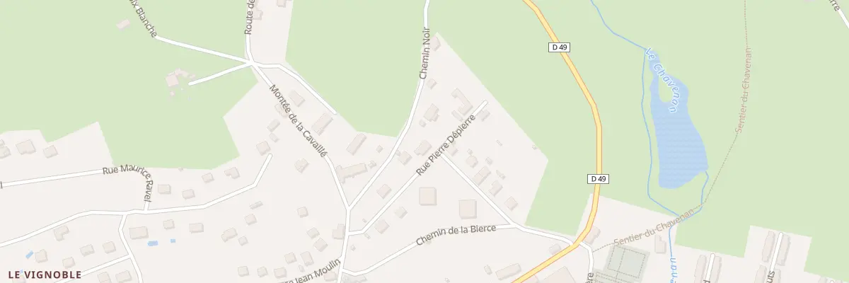 Plan du 145 Rue Pierre Dépierre à Régny