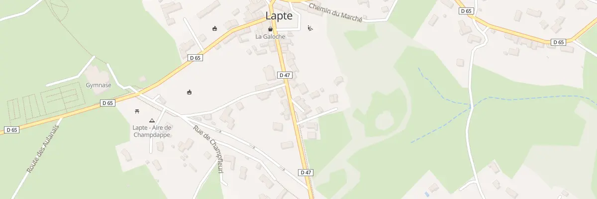 Plan du 5797 Le Bourg à Lapte