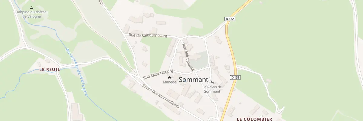 Plan du 5081 Le Bourg à Sommant