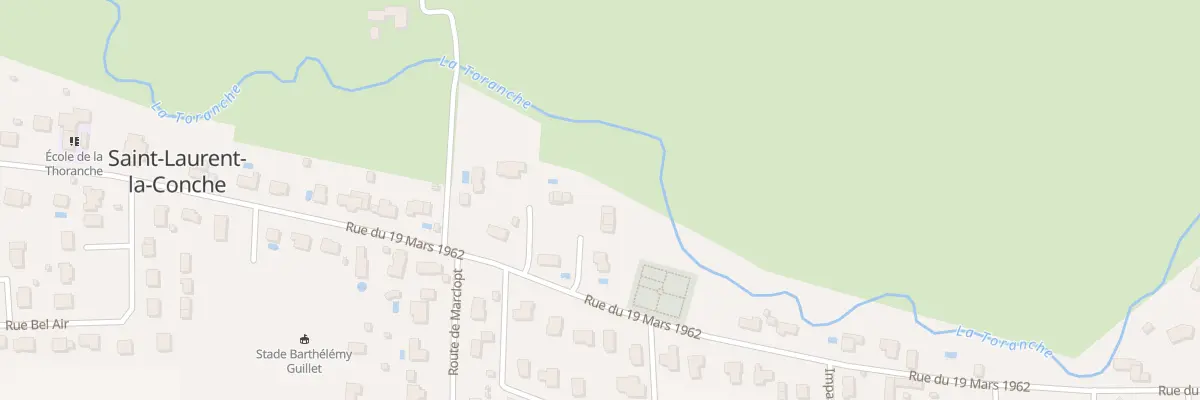 Plan du 5005 La Croix à Saint-Laurent-la-Conche