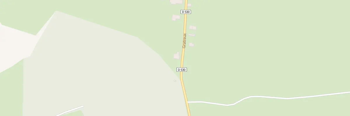 Plan du 1 Gratreux à Résigny