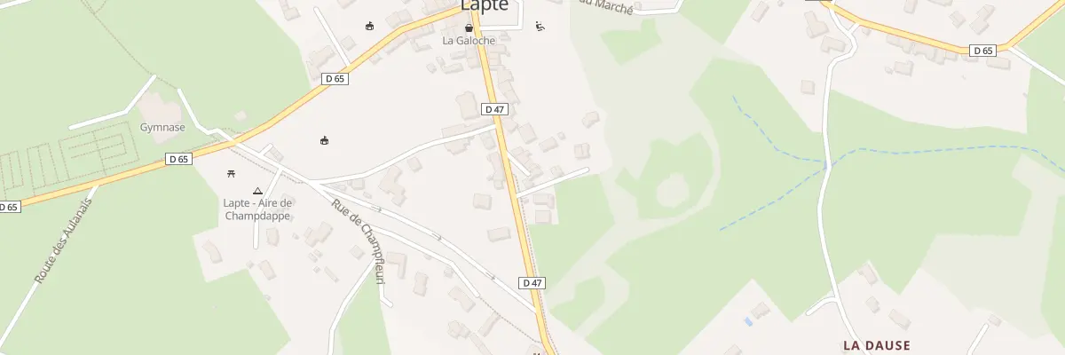 Plan du 143 Qua de la Bascule à Lapte