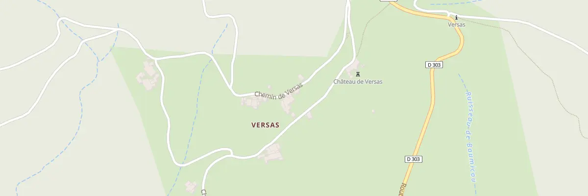 Plan du 5063 Versas à Sanilhac
