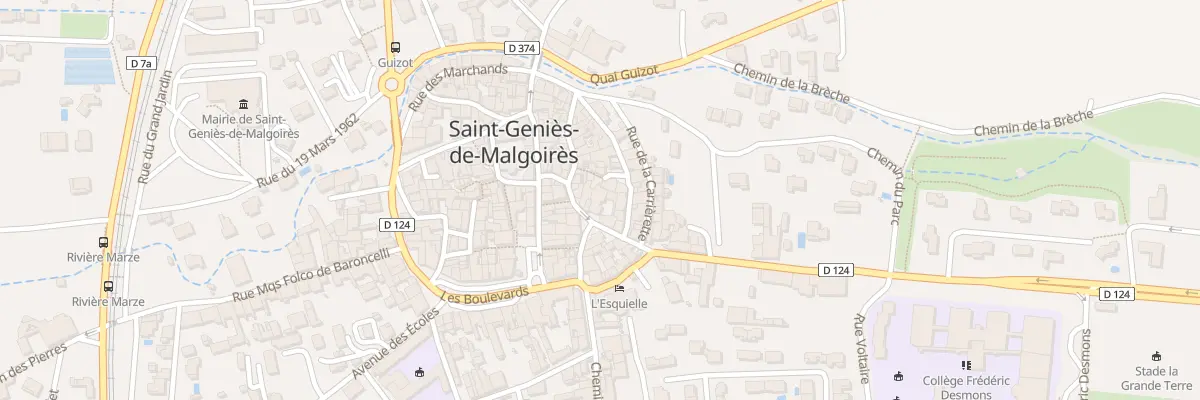 Plan du 5312 Pl du Mercadieu à Saint-Geniès-de-Malgoirès