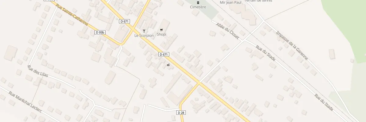 Plan du 16 Rue Francois Mothré à Saint-Parres-lès-Vaudes