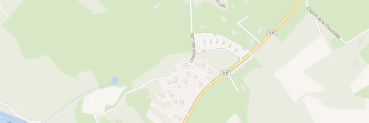 Plan du 85 Che des Lots à Lapte
