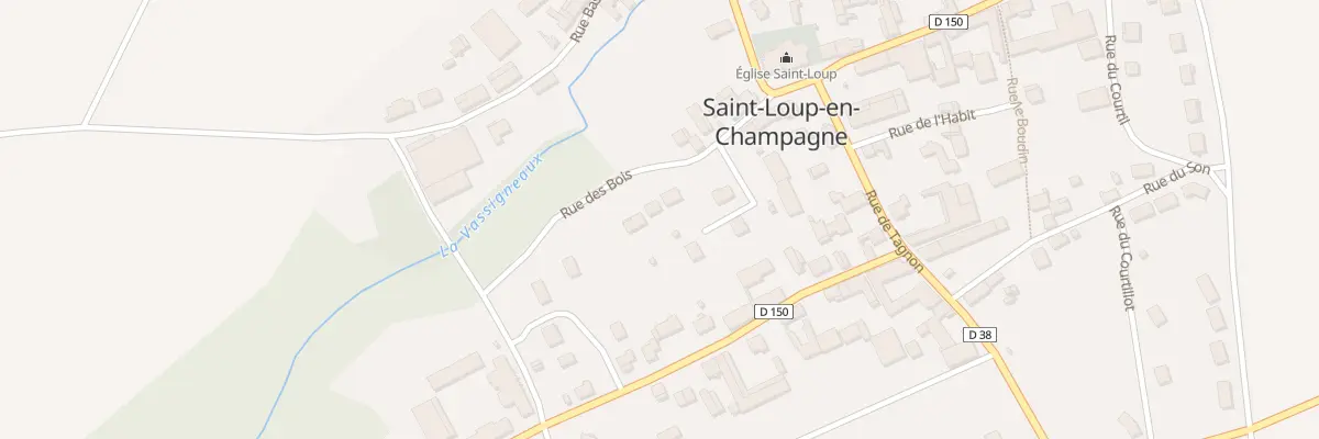 Plan du 7 Rue des Bois à Saint-Loup-en-Champagne