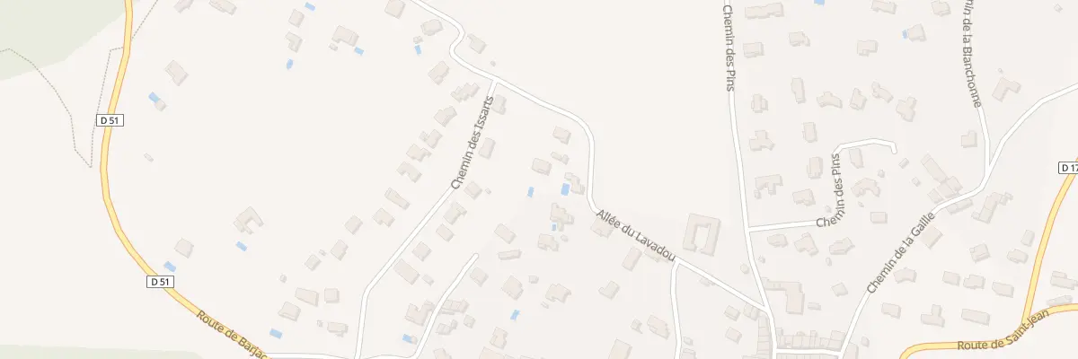 Plan du 99 All du Lavadou à Saint-Victor-de-Malcap