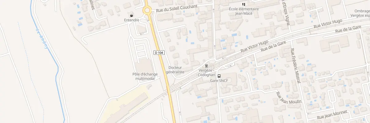 Plan du 6036 Rue du Vaunajol à Vergèze