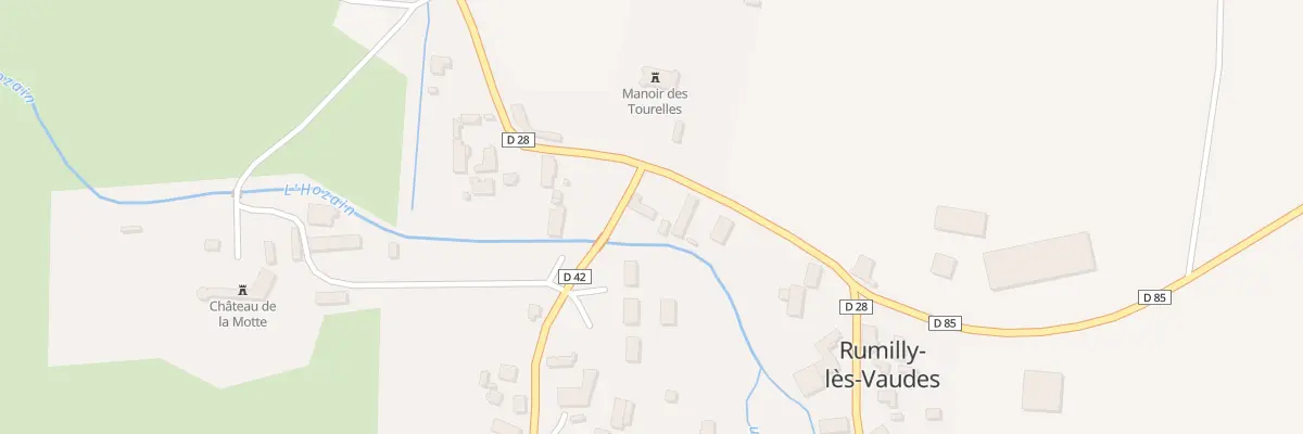 Plan du 3 Rte de Chaource à Rumilly-lès-Vaudes