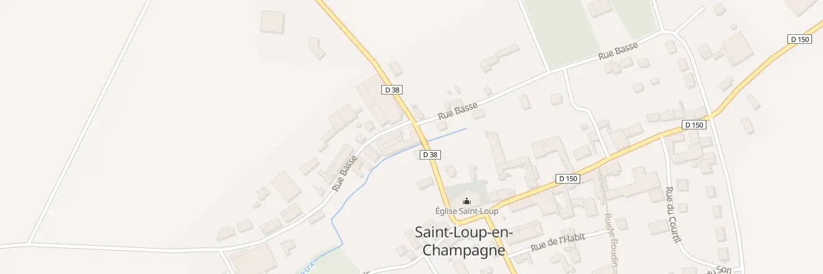 Plan du 3 Rue des Huguenots à Saint-Loup-en-Champagne