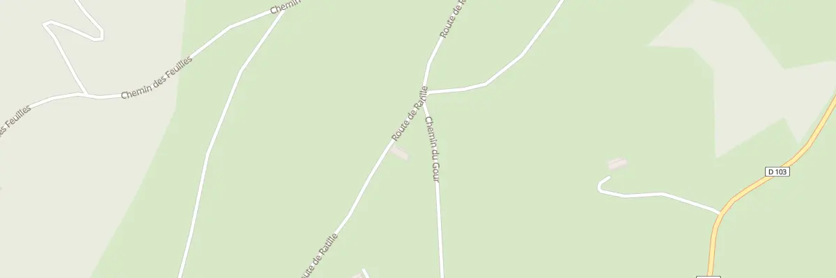 Plan du 838 Rte de Ratille à Croizet-sur-Gand