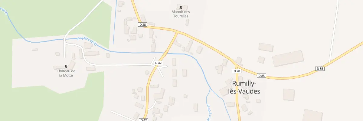 Plan du 5 Rte de Chaource à Rumilly-lès-Vaudes