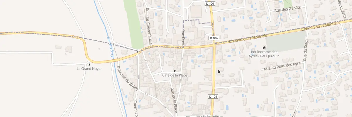 Plan du 119 Rue Droite à Codognan