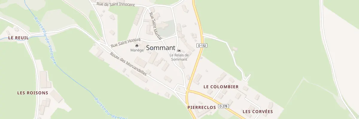 Plan du 5076 Le Bourg à Sommant