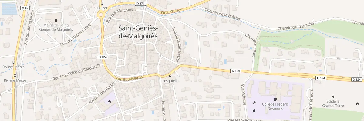 Plan du 5349 Rte de Nîmes à Saint-Geniès-de-Malgoirès