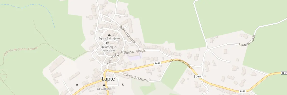 Plan du 5139 Le Bourg à Lapte